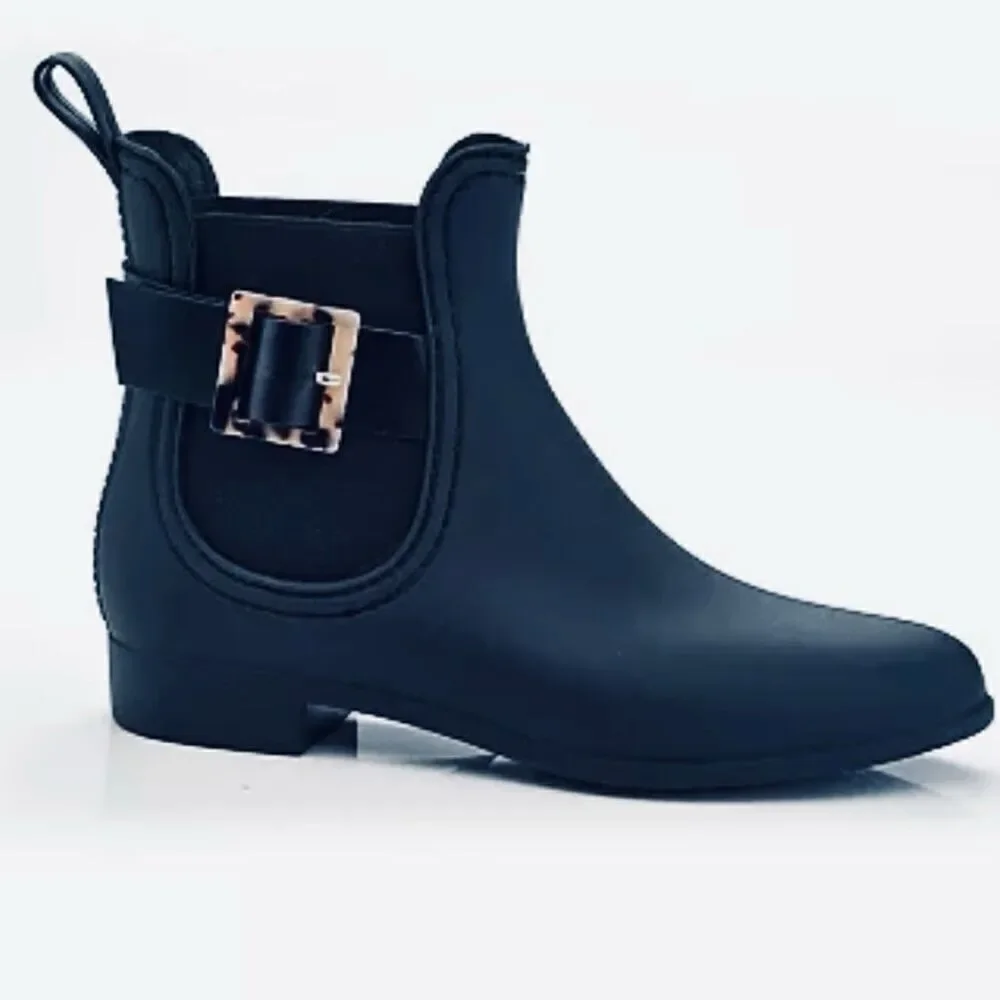 New in Box Sz 8 Ferrera Couture by Henry Ferrera Clarity-10 Rain Booties Boots